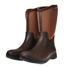 Fancy rain boots asphalt paving neoprene Rubber boots  for women